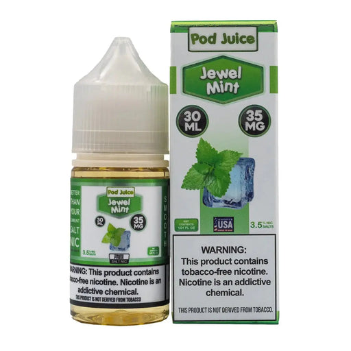Jewel Mint - POD Juice Synthetic Nic Salt 10mg/30mL Pod Juice