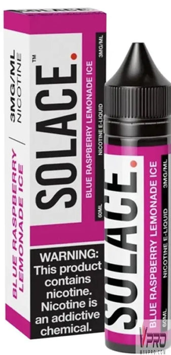 Solace Vapor E-Liquid 60mL (3mg/ 6mg Totally 18 Flavors) Solace E-Liquids