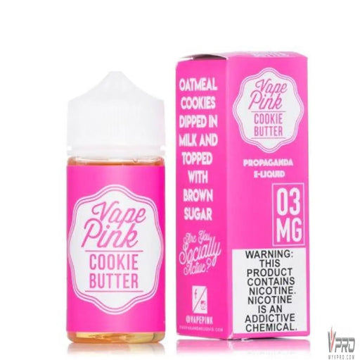 Cookie Butter - Vape Pink Propaganda Synthetic 100mL Propaganda