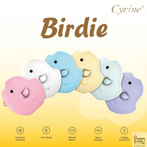 Cyrine Birdie 510 Vape Battery Cyrine