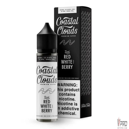 Iced Red White and Berry - Coastal Clouds Co. 60mL - MyVpro