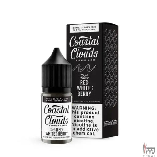Iced Red White and Berry - Coastal Clouds Co. Salt 30mL - MyVpro