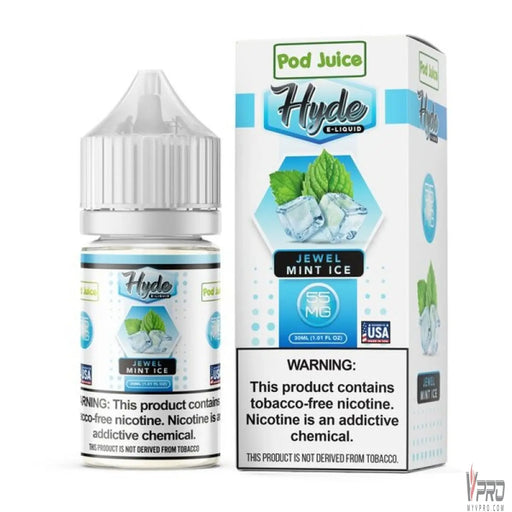 Jewel Mint Ice - POD Juice x Hyde Synthetic Nic Salt 30mL Pod Juice