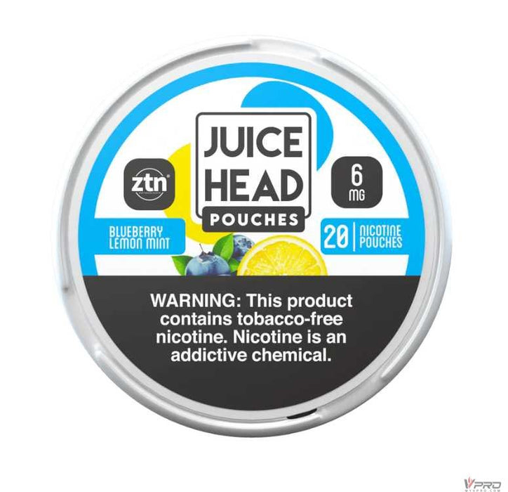 Juice Head ZTN Pouches Synthetic Zero Tobacco Nicotine Pouches - 20 Pouches Per Can Juice Head
