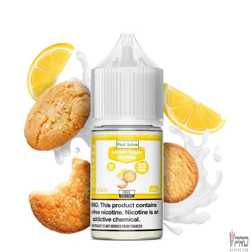 Lemon Sugar Cookie - POD Juice Synthetic Salt 30mL Pod Juice