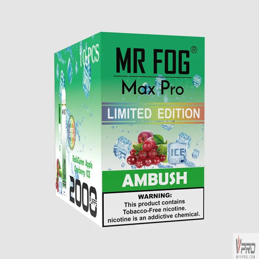 Mr Fog Max Pro 2000 5% TFN Disposable Mr Fog