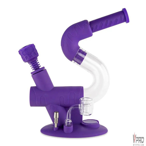 Ooze Swerve Silicone Glass Water Pipe Ooze
