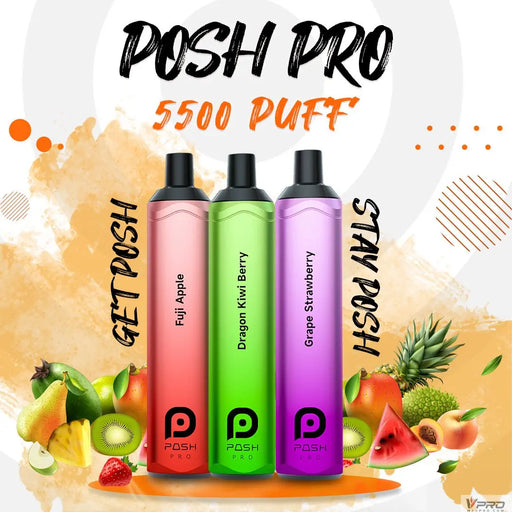 Posh Pro 5500 Puffs 5% Nicotine Disposable Posh