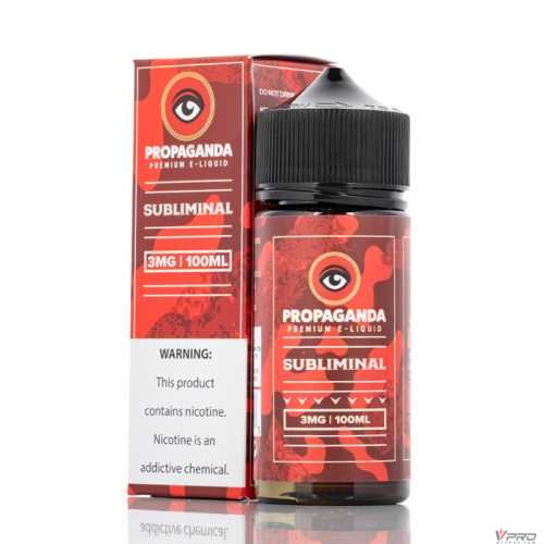 Propaganda Premium Synthetic Nicotine E-Liquid 100ML (0mg/3mg/6mg Total 2 flavors) Propaganda