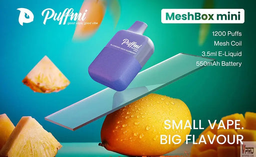 Puffmi MeshBox Mini 1200 Salt Disposable Puffmi