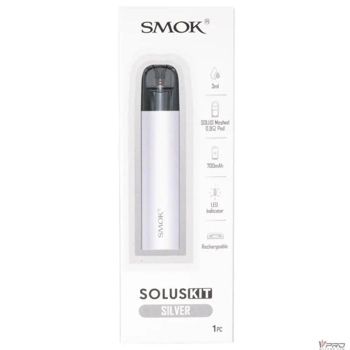 SMOK SOLUS 700mAh Pod System Starter Kit With Refillable 3ML Pod Smoktech