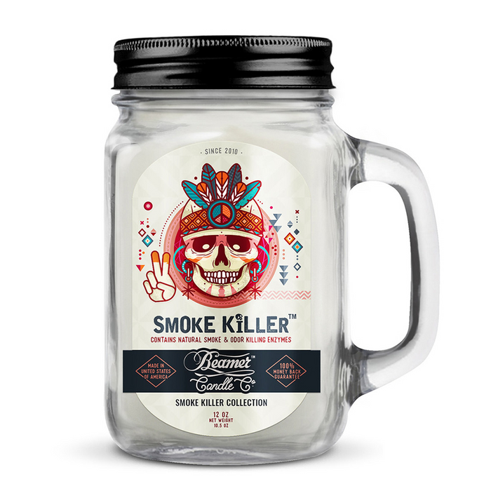 Beamer Candle Co. Smoke Killer USA Made 90 Hour Burn 10.5 oz - MyVpro