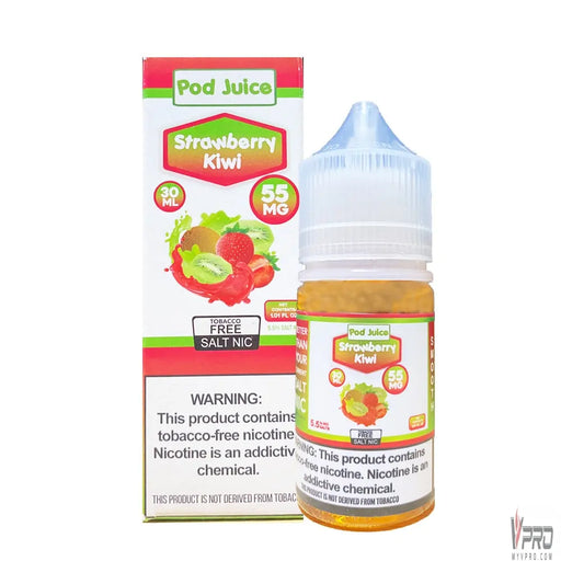 Strawberry Kiwi - POD Juice Synthetic SALT - 30mL Pod Juice