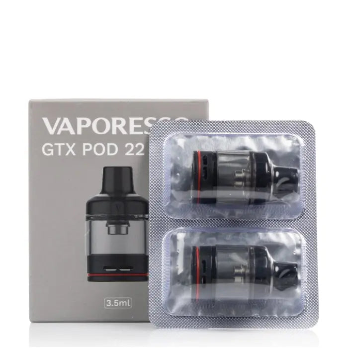 Vaporesso GTX 22 / 26 Replacement Pods - My Vpro