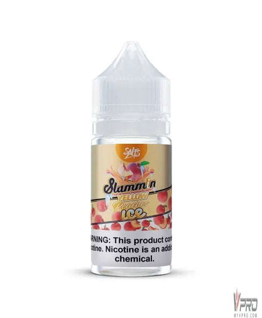 Yellow Peaches Ice - Slammin Salt 30mL - MyVpro