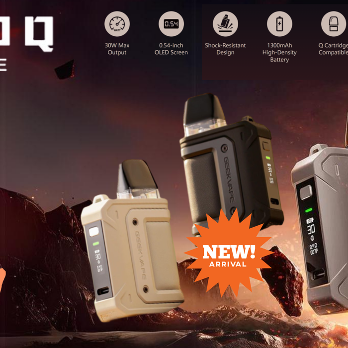 Introducing the GeekVape Aegis Hero Q: Power, Portability, and Durability All in One