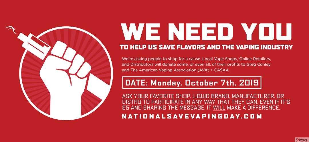 National Save Vaping Day is October 7th! My Vpro