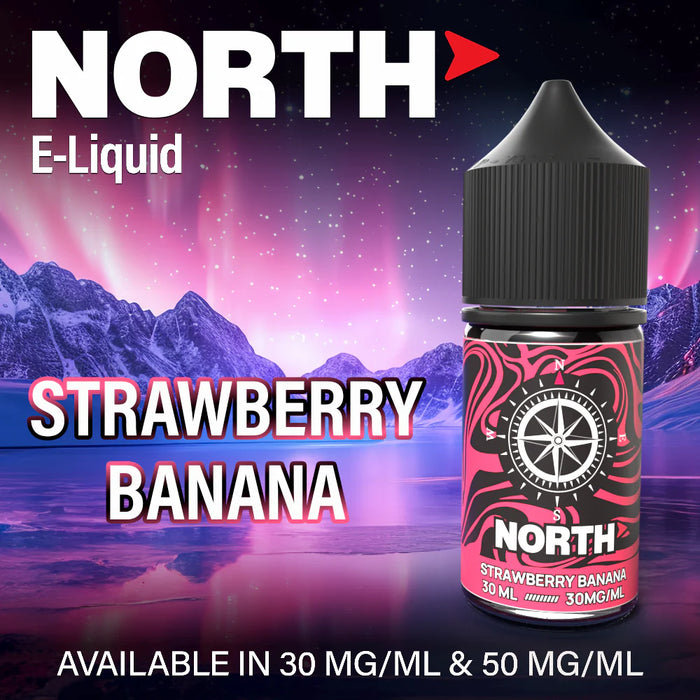 Strawberry Banana- North Salt E-Liquid 30mL