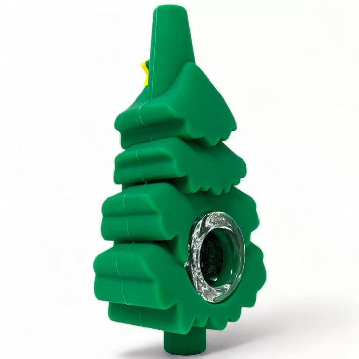 4" Fir Fun - Silicone Christmas Tree Hand Pipe