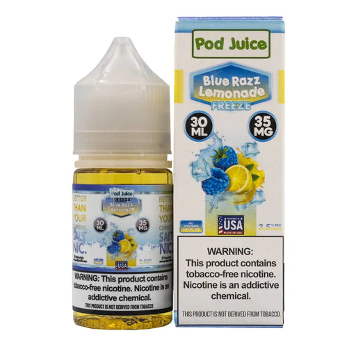 Blue Razz Lemonade Freeze - POD Juice Salt 30mL/10mg Pod Juice