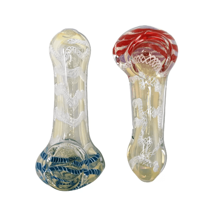 3.25" Full Twisting Mix Colour Hand pipe