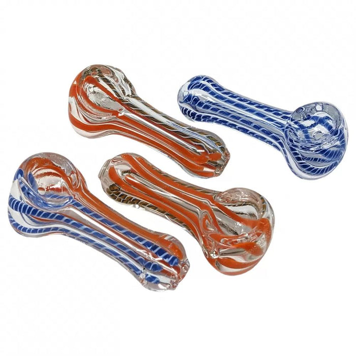 2.5" Twisted Rod Inside Out Spoon Hand Pipe