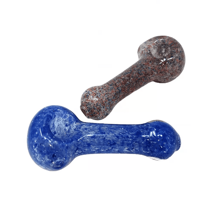 3" Mix Frit Art Body Hand Pipe