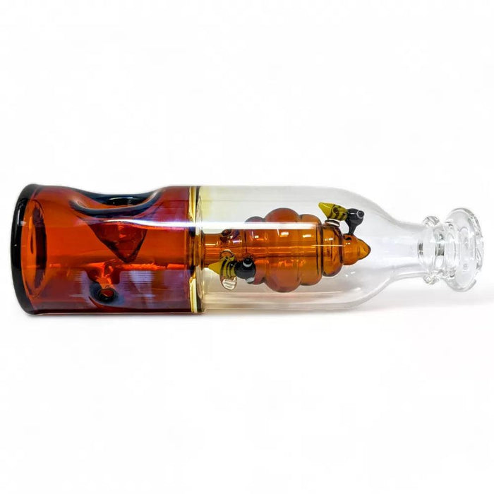 6.5" 2 In 1 "Bizzy Bee Hive" Hand Pipe/Waterpipe