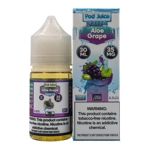 Aloe Grape Freeze - POD Juice Synthetic Nic Salt 10mg/30mL Pod Juice
