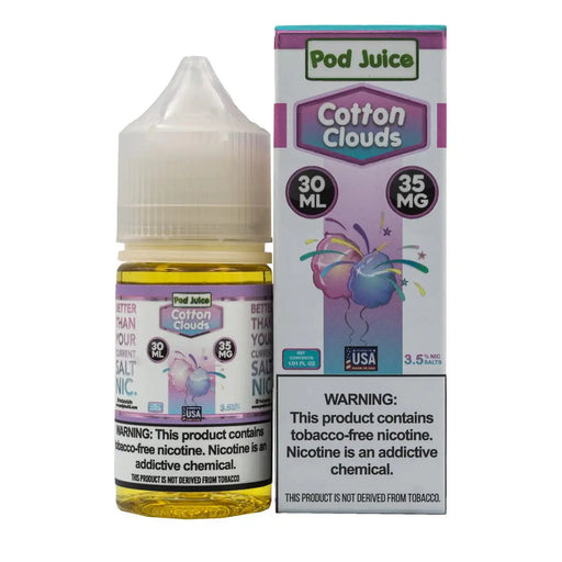 Cotton Clouds - POD Juice Synthetic Nic Salt 10mg/30mL Pod Juice