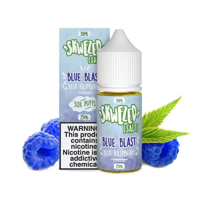 Blue Raspberry Salts - Skwezed 30mL