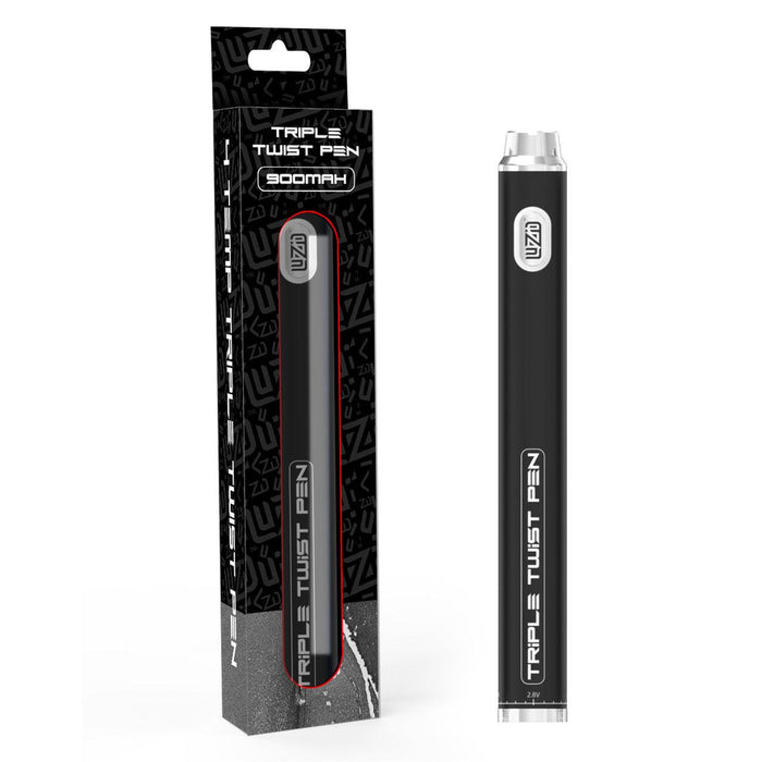 Luzid Triple Twist Pen 900mAh Battery