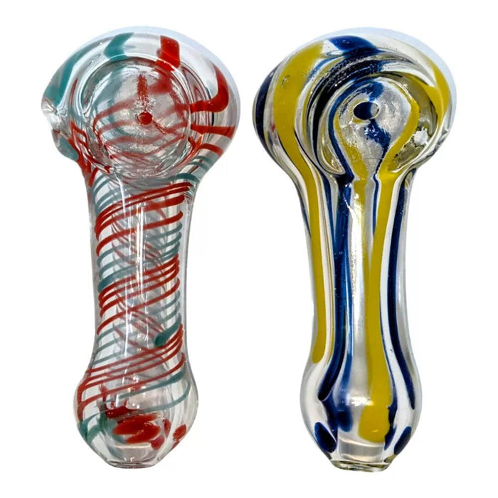 2.5" Assorted Design Mini Hand Pipes - 2pks