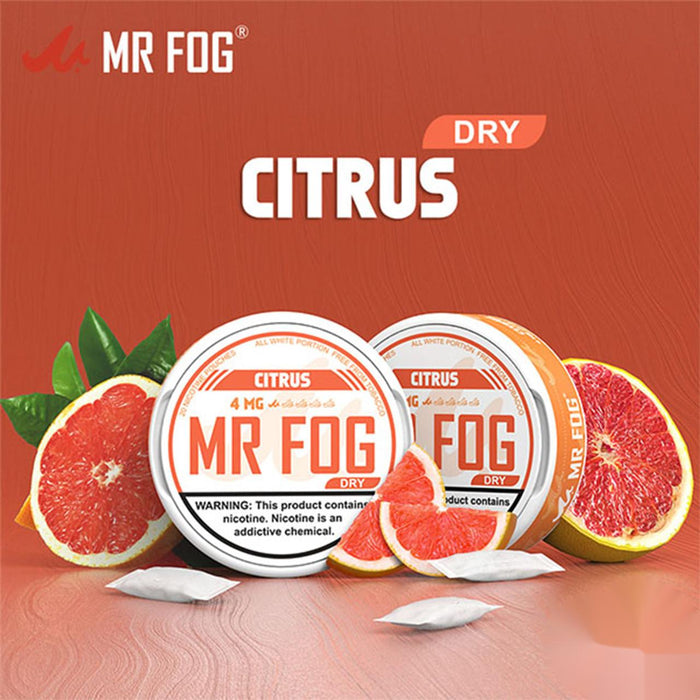 Dry Citrus  – Mr Fog Nicotine Pouches