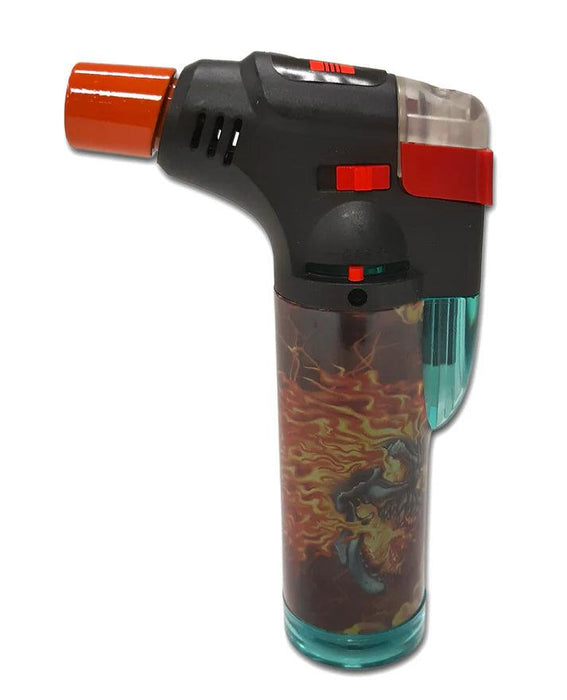 Smokezilla XXL Light-Up Refillable Electronic Butane Torch