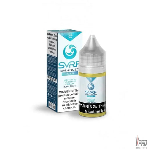 SVRF Salts Nicotine Salts E-Liquid 30mL (24mg/48mg Total 10 flavors) Svrf