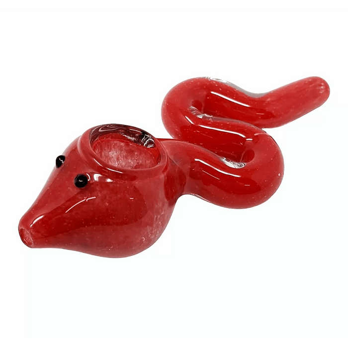 Frit Slithering Snake Animal Hand Pipe