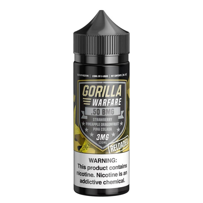 Gorilla Warfare E-Liquid 120ML (0mg/ 3mg/ 6mg Totally 12 Flavors)