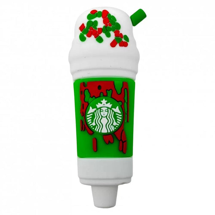 Frappuccino Silicone Hand Pipes – Heat-Resistant & Durable