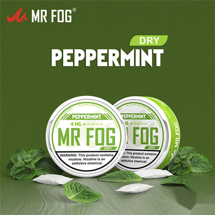 Dry Peppermint  – Mr Fog Nicotine Pouches