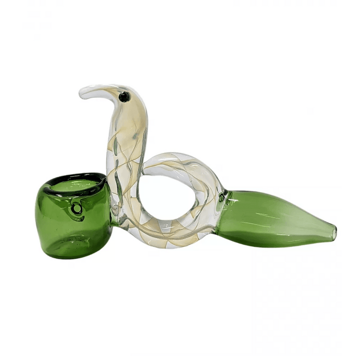 4" Color Tube Bird Hand Pipe