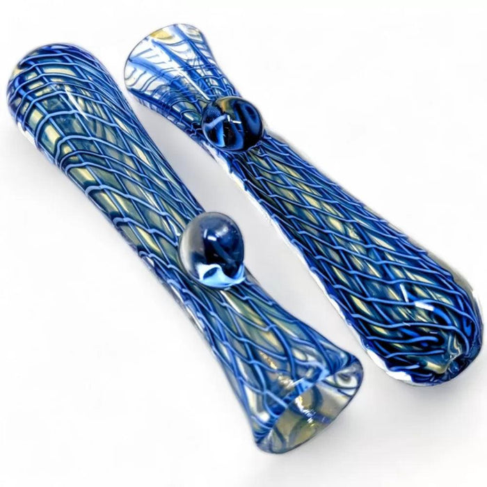 3.25" Netted Elegance Chillum Hand Pipes