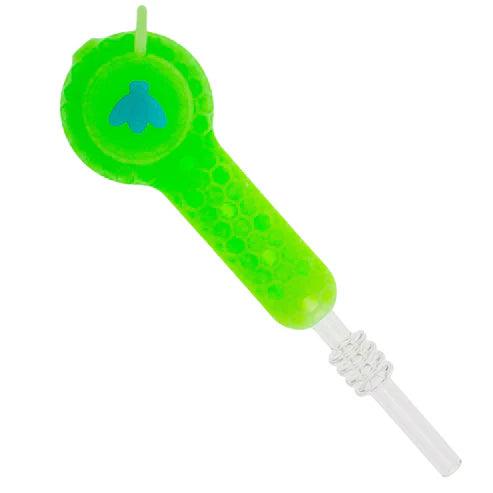 Stratus 2 In 1 Silicone Pipe For Dry & Wax - Fun Halloween Gift