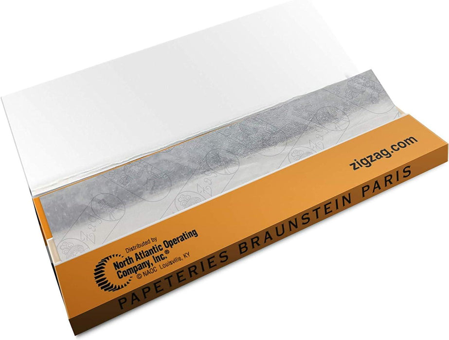 Zig-Zag Slow Burning French Orange Rolling Papers - 1 1/4 Size