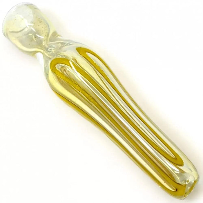 3" Vase of Lines Twist Chillum Hand Pipe