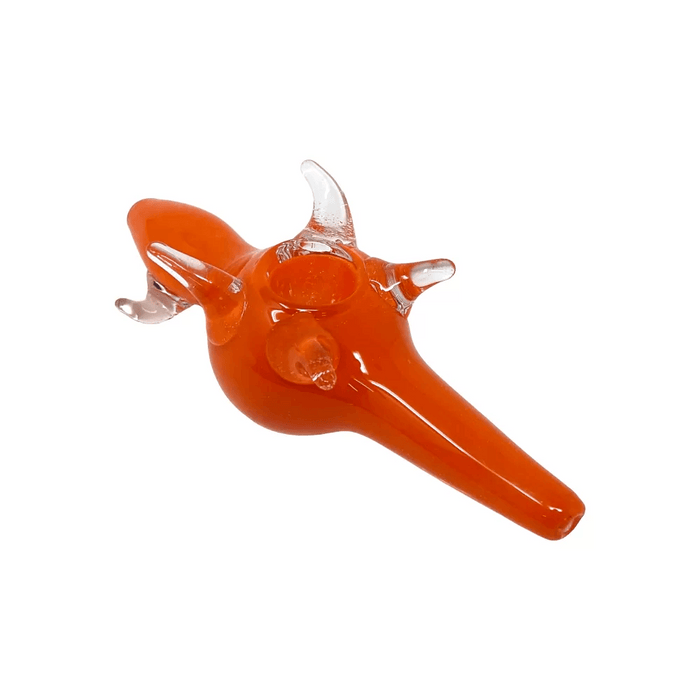 Frit Standing Rabbit Animal Hand Pipe