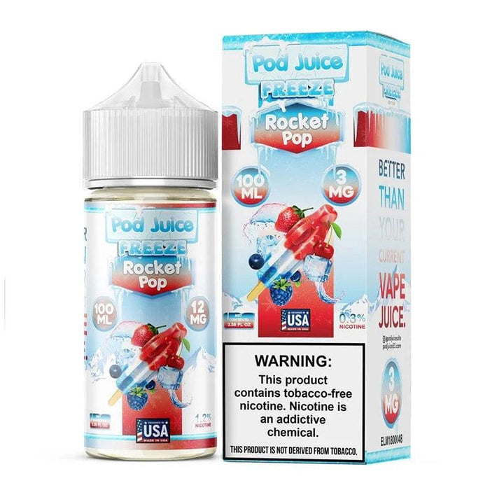 Rocket Pop Freeze - POD Juice Synthetic 100mL