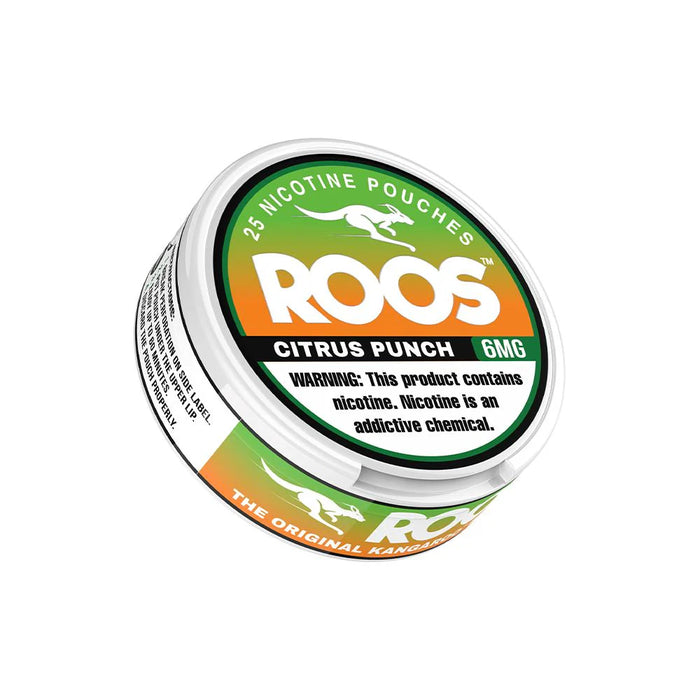 Citrus Punch - Roos Nicotine Pouches (25ct Can)