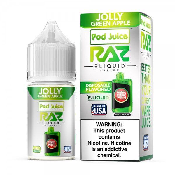 Jolly Green Apple - POD Juice x RAZ Salt 30mL