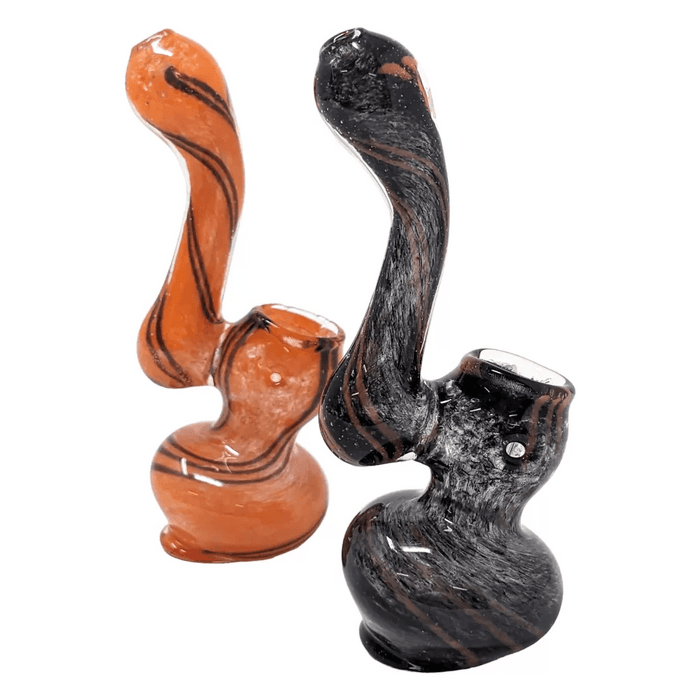 4" Assorted Color Mini Bubbler Hand Pipe